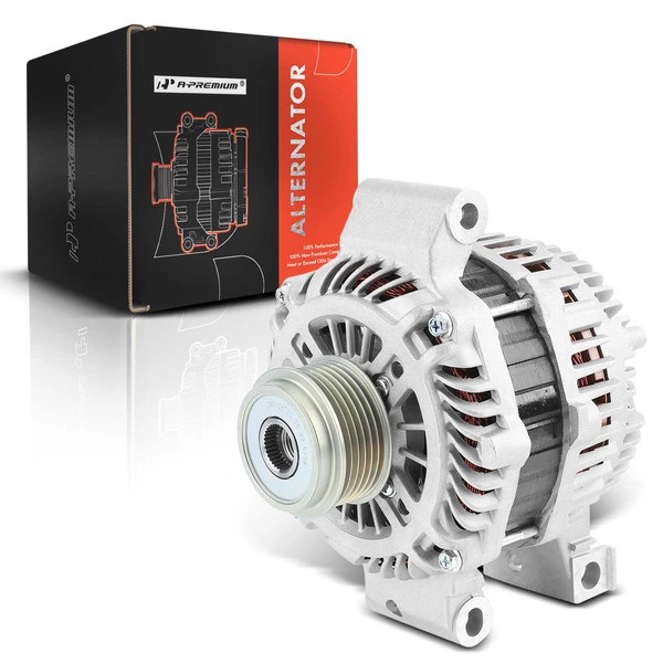 Alternator 110A 12V Clockwise 6-Groove Pulley A-Premium APALT259