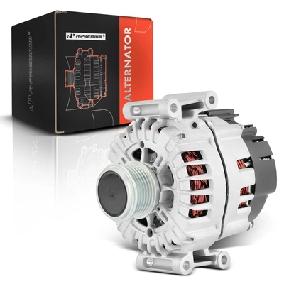 Alternator 180A 12V CW 6-Groove Clutch Pulley