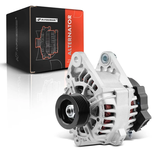 2014-2015 Hyundai Tucson Alternator 120A 12V Clockwise 6-Groove Pulley A-Premium APALT260