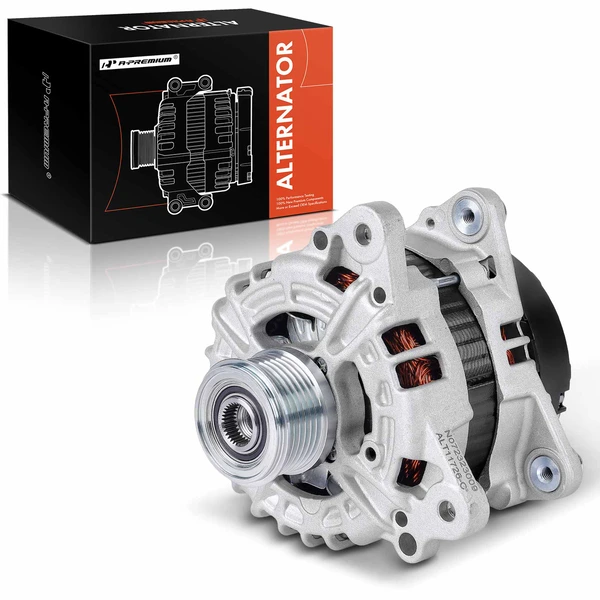 Alternator 150A 12V Clockwise 6-Groove Pulley A-Premium APALT1150