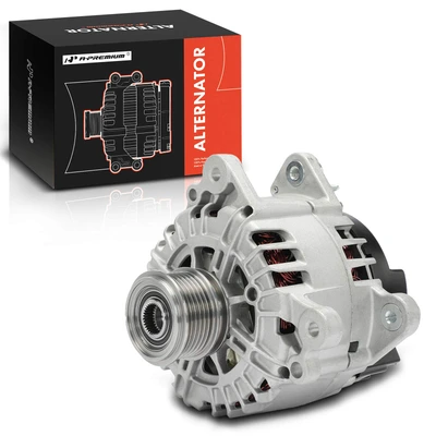 Alternator 140A 12V CW 6-Groove Clutch Pulley