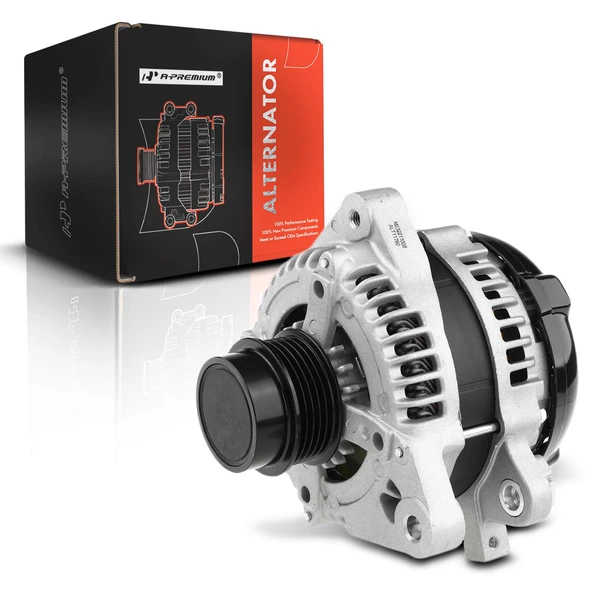 Alternator 100A 12V Clockwise 5-Groove Pulley A-Premium APALT271