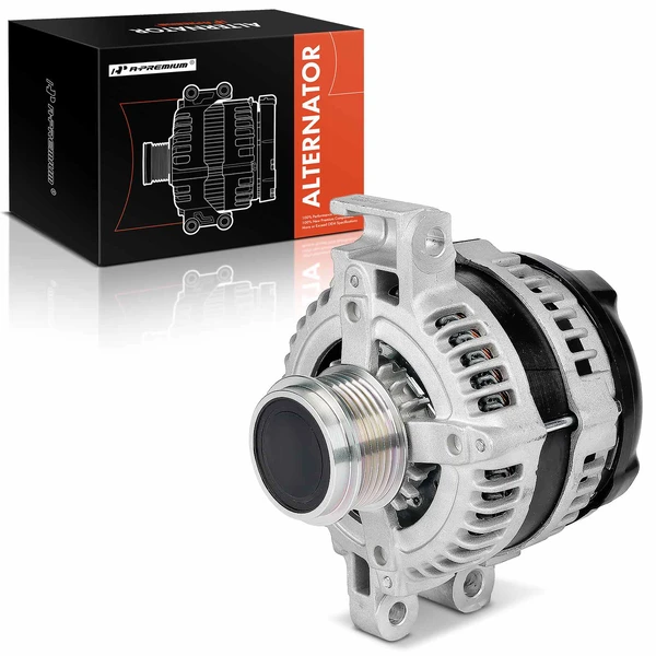 2014-2015 Cadillac CTS Alternator 150A 12V Clockwise 6-Groove Pulley A-Premium APALT866