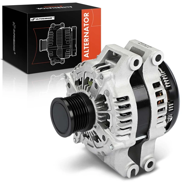 2014-2018 Ram 1500 Alternator 230A 12V Clockwise 6-Groove Pulley A-Premium APALT1195