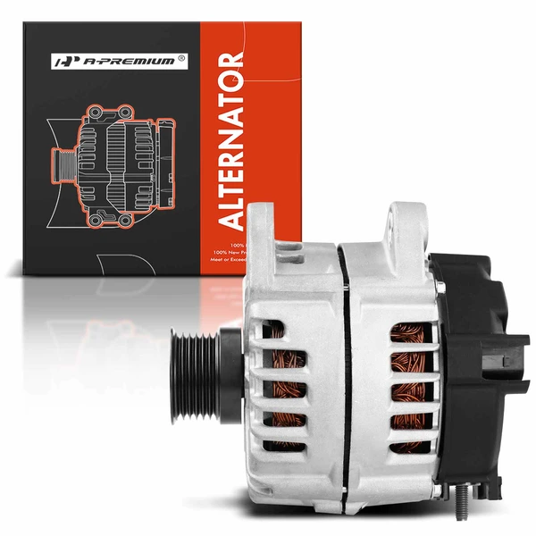 2017-2019 Mercedes-Benz GLS550 Alternator 180A 12V Clockwise 6-Groove Pulley A-Premium APALT277