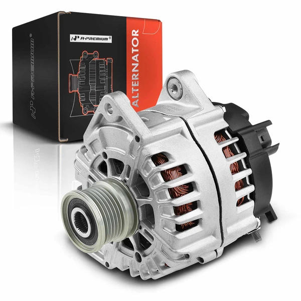 2017 Mercedes-Benz GLE63 AMG Alternator 180A 12V Clockwise 6-Groove Pulley A-Premium APALT284