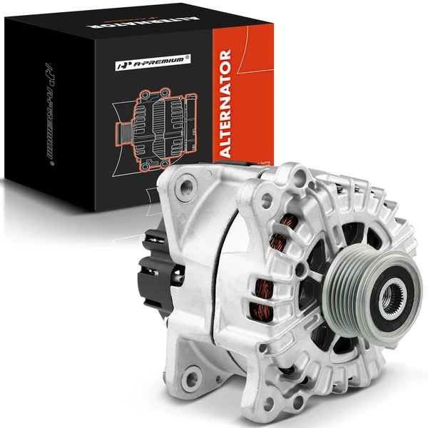 Alternator 220A 12V Clockwise 7-Groove Pulley A-Premium APALT285