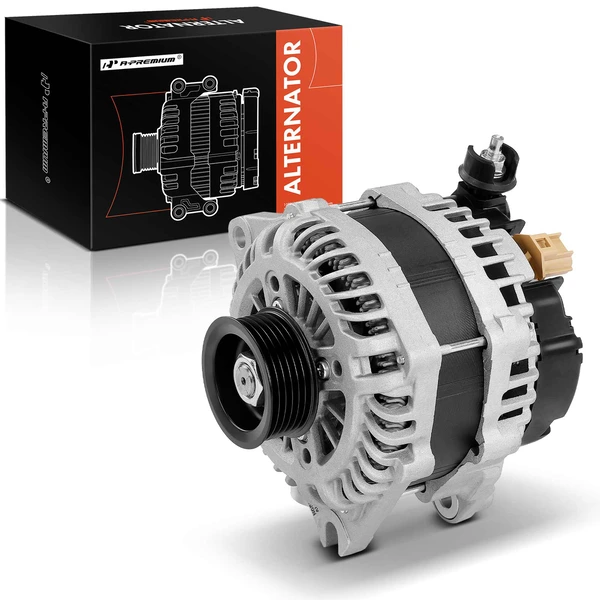 2015-2017 Lincoln Navigator Alternator 250A 12V Clockwise 6-Groove Pulley A-Premium APALT871