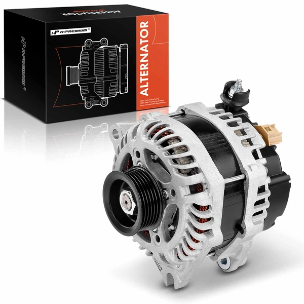 Alternator 210A 12V Clockwise 6-Groove Pulley A-Premium APALT875