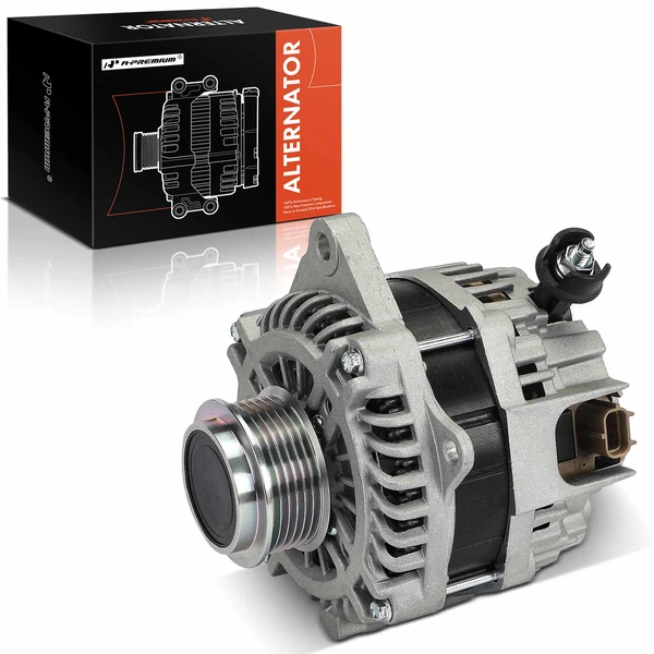 2015-2023 Ford Edge Alternator 175A 12V Clockwise 6-Groove Pulley A-Premium APALT1201