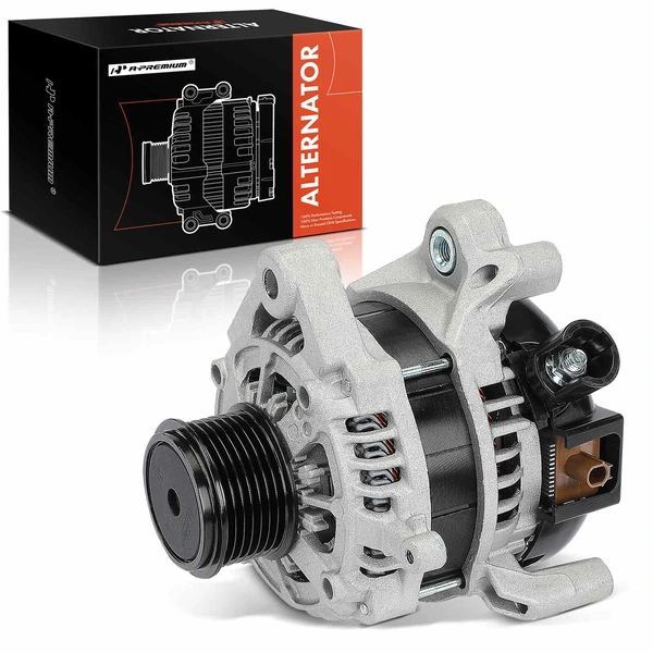 2016-2023 Honda Civic Alternator 135A 12V Clockwise 7-Groove Pulley A-Premium APALT1161