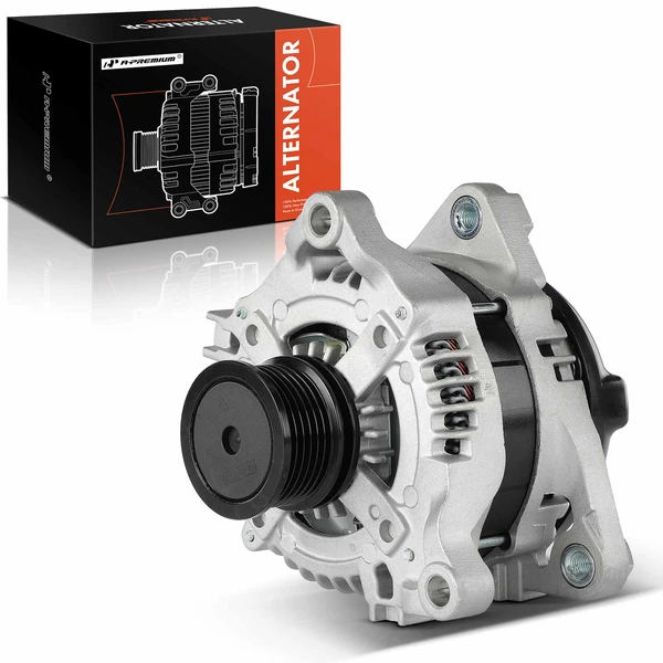 2015-2017 Lexus NX200t Alternator 155A 12V Clockwise 6-Groove Pulley A-Premium APALT1162