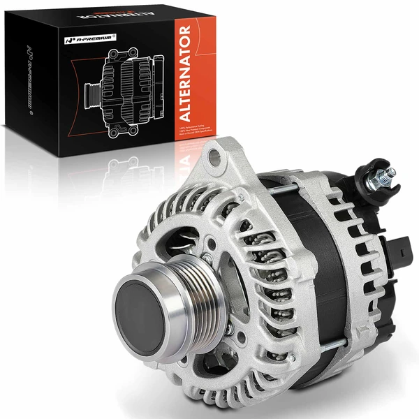 2020-2022 Ford Explorer Alternator 210A 12V Clockwise 6-Groove Pulley A-Premium APALT1286