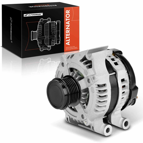 2014-2022 Jeep Cherokee Alternator 160A 12V Clockwise 6-Groove Pulley A-Premium APALT893