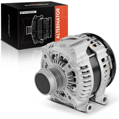 Alternator 180A 12V CW 6-Groove Clutch Pulley