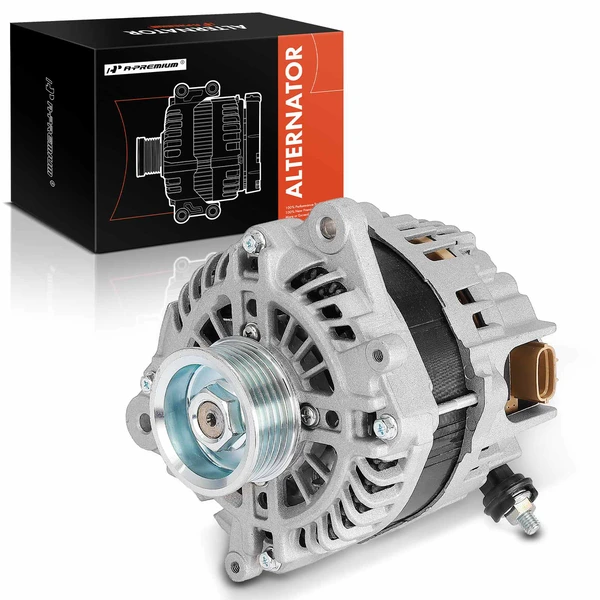 Alternator 130A 12V Clockwise 6-Groove Pulley A-Premium APALT891