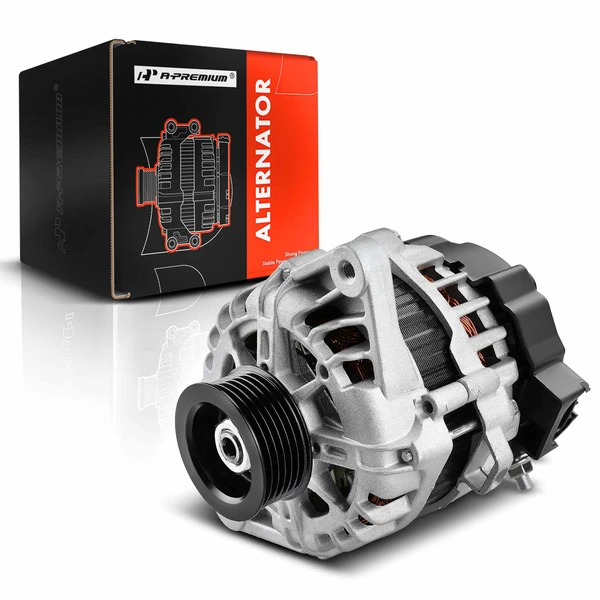 Alternator 90A 12V Clockwise 6-Groove Pulley A-Premium APALT291