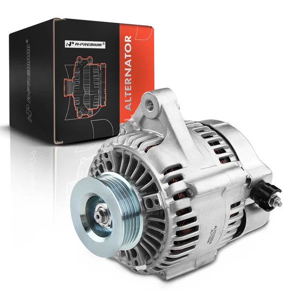 Alternator 80A 12V Counterclockwise 5-Groove Pulley A-Premium APALT296