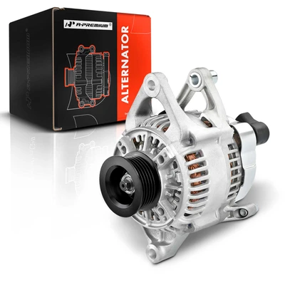1991-1998 Jeep Cherokee Alternator 90A 12V Clockwise 6-Groove Pulley A-Premium APALT297