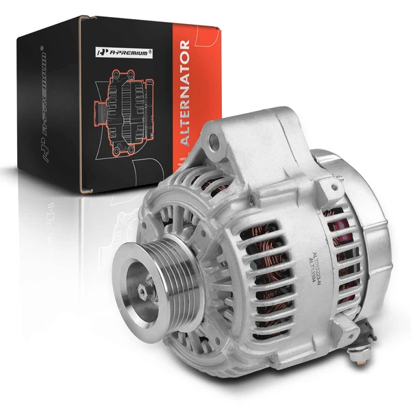 Alternator 100A 12V Clockwise 6-Groove Pulley A-Premium APALT300