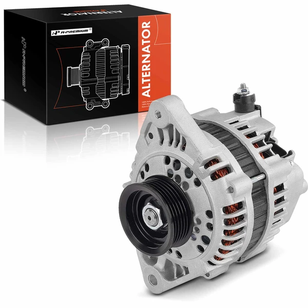 Alternator 80A 12V Clockwise 6-Groove Pulley A-Premium APALT923