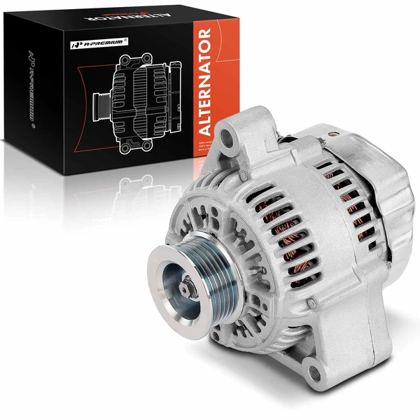 Alternator 90A 12V Clockwise 6-Groove Pulley A-Premium APALT938