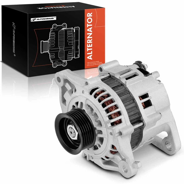 Alternator 70A 12V Clockwise 6-Groove Pulley A-Premium APALT950