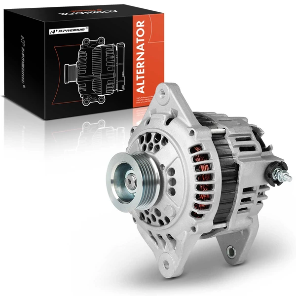 Alternator 85A 12V Clockwise 5-Groove Pulley A-Premium APALT953