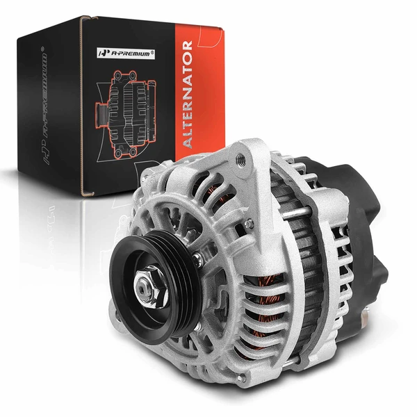 Alternator 90A 12V Clockwise 4-Groove Pulley A-Premium APALT315