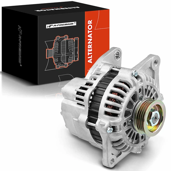 Alternator 80A 12V Clockwise 4-Groove Pulley A-Premium APALT317