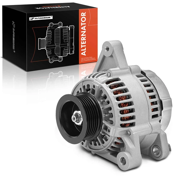 Alternator 80A 12V Clockwise 6-Groove Pulley A-Premium APALT673