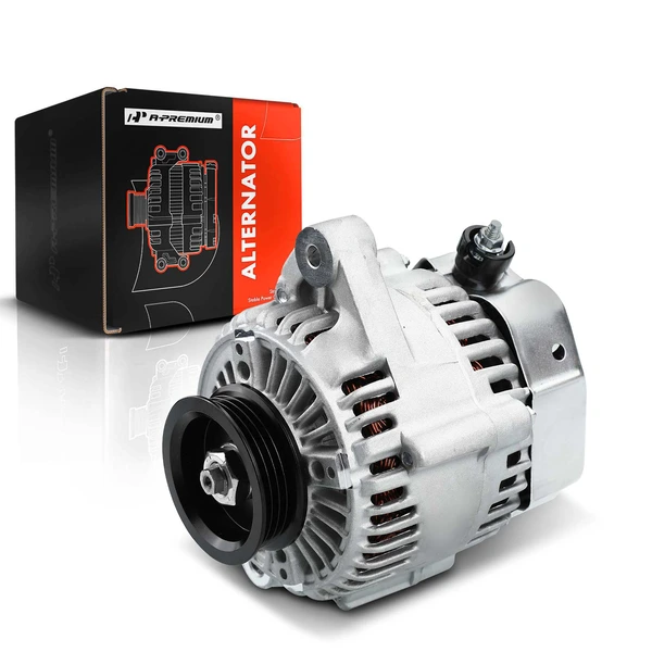 Alternator 95A 12V Counterclockwise 4-Groove Pulley A-Premium APALT323