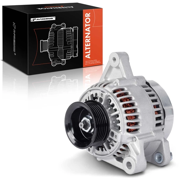 1997-1999 Toyota Camry Alternator 90A 12V Clockwise 6-Groove Pulley A-Premium APALT974
