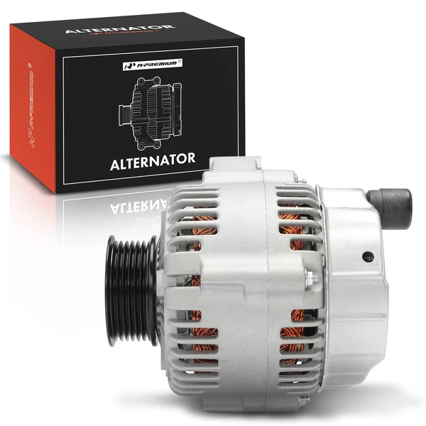 1999-2001 Honda Odyssey Alternator 130A 12V Clockwise 6-Groove Pulley A-Premium APALT674