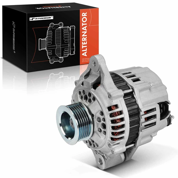 1998 Isuzu Rodeo Alternator 70A 12V Clockwise 6-Groove Pulley A-Premium APALT1220