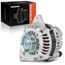 1998-2000 Mitsubishi Montero Alternator 100A 12V Clockwise 5-Groove Pulley A-Premium APALT984