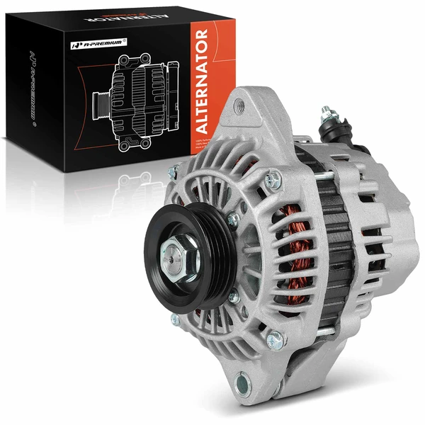 2000-2002 Chevrolet Tracker Alternator 60A 12V Clockwise 4-Groove Pulley A-Premium APALT980