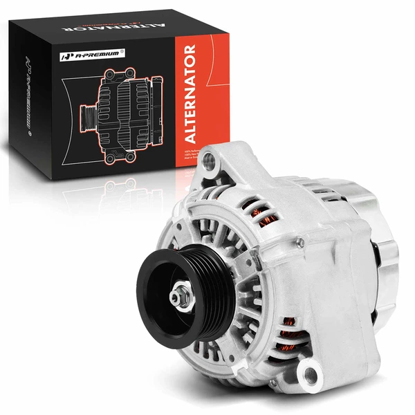 1998-2005 Lexus GS300 Alternator 100A 12V Clockwise 6-Groove Pulley A-Premium APALT675