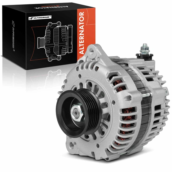 Alternator 110A 12V Clockwise 6-Groove Pulley A-Premium APALT1000