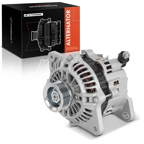 1999-2002 Subaru Forester Alternator 75A 12V Clockwise 5-Groove Pulley A-Premium APALT997