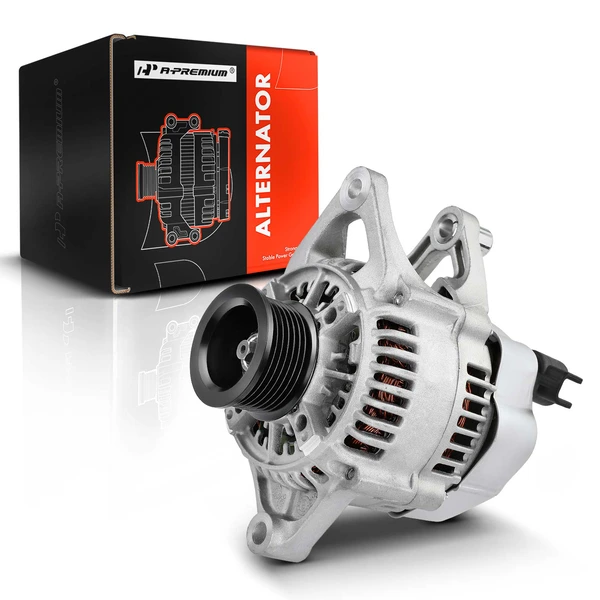 1999-2000 Dodge Ram 3500 Van Alternator 117A 12V Clockwise 7-Groove Pulley A-Premium APALT340