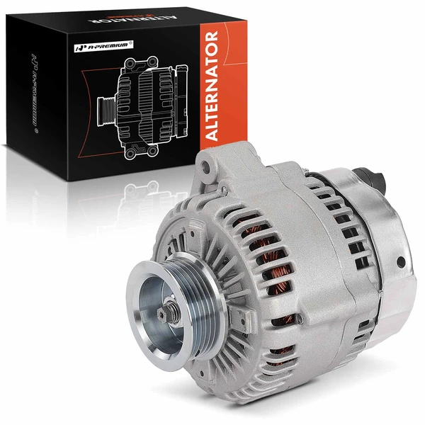 2001-2003 Acura CL Alternator 105A 12V Clockwise 6-Groove Pulley A-Premium APALT1005
