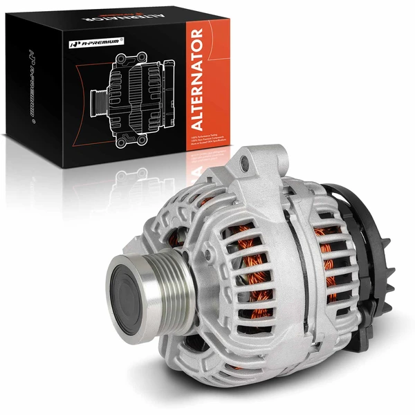 Alternator 120A 12V Counterclockwise 6-Groove Pulley A-Premium APALT1125