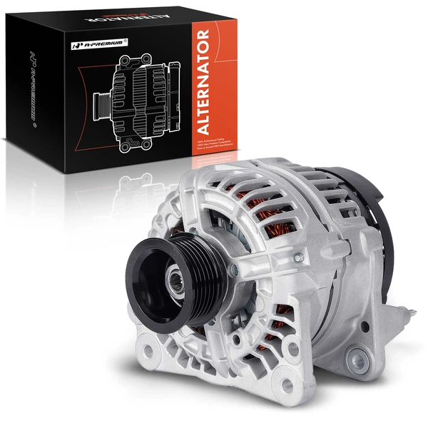 Alternator 70A 12V Clockwise 6-Groove Pulley A-Premium APALT1011