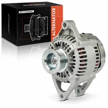 2001-2002 Jeep TJ Alternator 117A 12V Clockwise 6-Groove Pulley A-Premium APALT1016