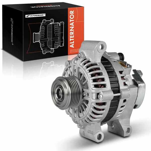 Alternator 100A 12V Clockwise 6-Groove Pulley A-Premium APALT1017