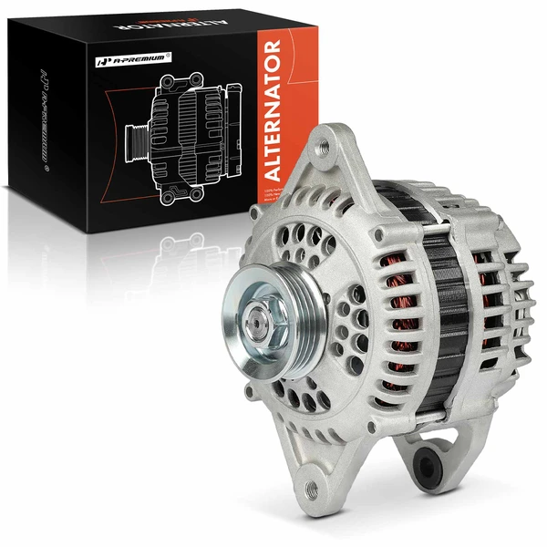 Alternator 80A 12V Clockwise 4-Groove Pulley A-Premium APALT1023