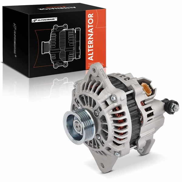 Alternator 75A 12V Clockwise 5-Groove Pulley A-Premium APALT1020