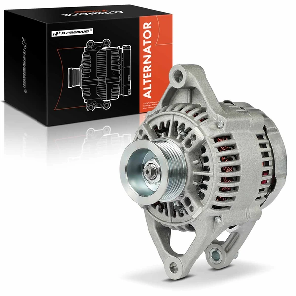 2001 Jeep Cherokee Alternator 117A 12V Clockwise 6-Groove Pulley A-Premium APALT1029