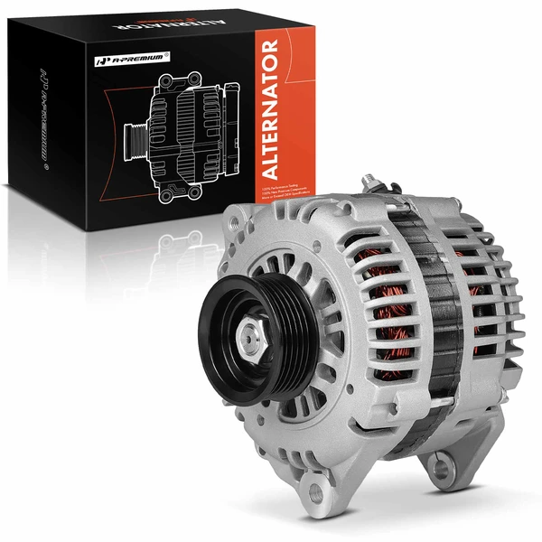 2001 INFINITI I30 Alternator 100A 12V Clockwise 6-Groove Pulley A-Premium APALT1027